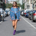 Negin Mirsalehi attending Etro fashion show during Milan Fashion Week